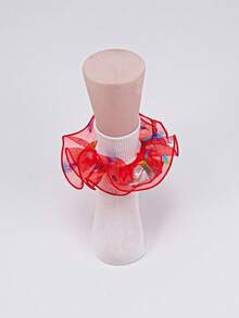 1双婴儿/幼儿/儿童荷叶边公主芭蕾舞袜，适合婴儿/幼儿/儿童 - 彩色 - 查看 2