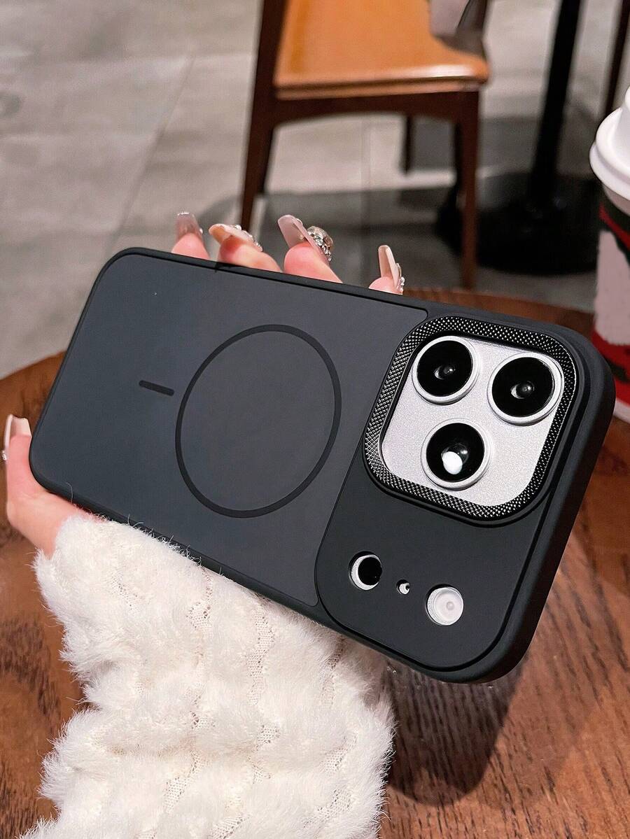 奢华哑光亲肤磁吸手机壳，兼容 17 Pro Max、17 Pro、17 Air、17、16、15、14、13 Pro Max，防震镜头保护，支持无线充电后盖