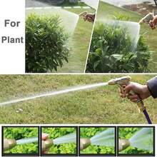 1pc Garden Hose Nozzle Sprayer, 100% Heavy Duty Metal Handheld High Pressure Water Spray Nozzle With 4 Watering Patterns, Suitable For Watering Plants And Lawns, Car Washing, Patio And Pets - View 5