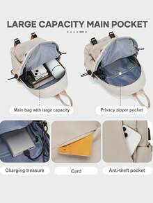 Multi-Pockets Crossbody Bags For Women , Sling Bag For Men With Adjustable Shoulder Small Chest Pack For Traveling Hiking Outdoor Sports - Multicolor - View 7