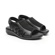 SANDALIAS DAMA FLEXI 34933 PIEL NEGRO - Negro - Ver 1