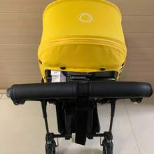 غطاء مقبض عربة الأطفال Bugaboo، واقي مقبض العربة، إكسسوار مقبض بديل ل- Bee Bee3 Bee5 Bee6، 6.69 بوصة * 4.13 بوصة - الأسود - مشاهدة 7