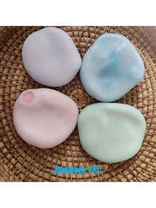 Glutinous Rice Bun Stress Relief Squeezing Learning/Office Toy, Soft Glutinous Rice Paste, Pressure Release Squeezing Experience, Wrapped In Thin Ice Skin, Plastic Glutinous Rice Bun Texture, Ideal Gift For Office, Party, April Fool's Day (No Needles Required) - Multicolor - View 9