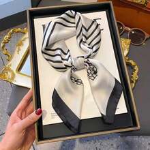 1-Piece Leisure Polka-Dot 70cm Square Scarf, New Women's Spring And Autumn Headscarves, Multifunctional Belts, Hair Bands, Headscarves, Fashion Scarves. - Multicolor - View 14