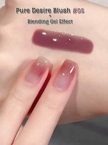 MIANEL GEL MIANEL 10ml 果冻粉系列凝胶指甲油 2026 新款 美白冰透明裸色指甲油 粉色指甲 红色指甲 美甲用品 棕色指甲 情人节美甲用品 美甲沙龙完美之选 - 彩色 - 查看 21