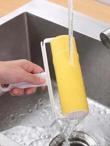 Multi-Functional Pet Hair Cleaning Roller, Sofa Cleaning Tool, Reusable Super Absorbent Pet Hair Roller, Portable Carpet Scraper, Household, Washable - A - View 2