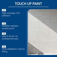White Tile Repair Paint, Waterproof Coating For Aesthetic Repair, Multi-Functional Renovation And Coverage - A - View 8