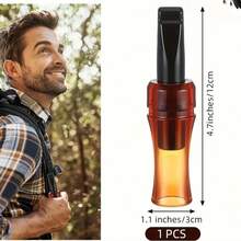 1pc Decoy Whistle, Realistic Crow Call Whistle, Outdoor Camping Hiking Survival Whistle - Multicolor - View 12