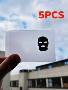 10/20/30个装磨砂PVC卡套，透明身份证和驾驶证保护套，硬质竖式塑料卡套，防磁，适用于办公、学校、信用卡、身份证和门禁卡 - A - 查看 12