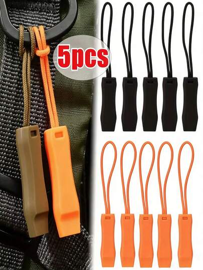 5/3/2/1pc, Outdoor Whistles. An Essential Camping Accessory Kit And Outdoor Survival Tool Set, Indispensable For Hiking, Family Barbecues, And Camping Trips. Featuring A Portable, Mini Design With An Attached Lanyard, These Whistles Are The Ideal Choice For Adventure Enthusiasts And Those Venturing Into The Wilderness-Perfect For Daily Hikes, Travel, Trekking, And Mountaineering.