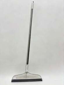 1 pieza Escoba mágica multifuncional de silicona, para uso en seco y húmedo, Limpiacristales antiadherente para baño, Herramienta de limpieza doméstica - Escoba de agua mágica - Ver 6