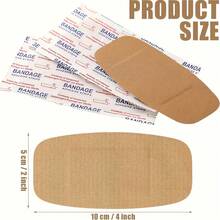 30pcsLarge Bandages Big Flexible Adhesive Bandages Wound Care Latex Free Fabric - View 3
