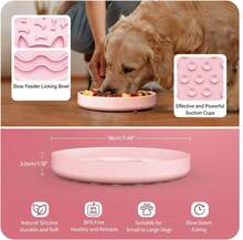 Interactive Slow Feeder Dog Silicone Puzzle Design For Dogs Cats Non Slip Base Promotes Healthy Eating Prevents Choking - 500ml - View 5