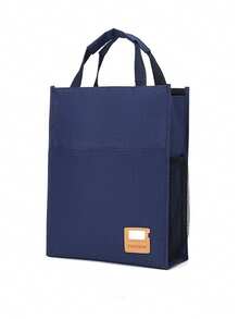 Unisex Fashion Casual Handbag, File Folder, Laptop Bag, Large Capacity Compartment Business Commuter Tote - Signature - View 10