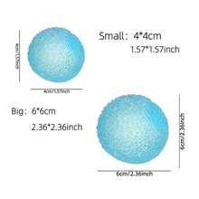 Texture Ball Malt Sugar Squeeze Toy, Stress Relief Soft Ball For Adults And Kids, Prank Party Gift, Fun Joke Squeeze Toy - 單件裝,大 6 公分 - 粉紅色 - 查看 4