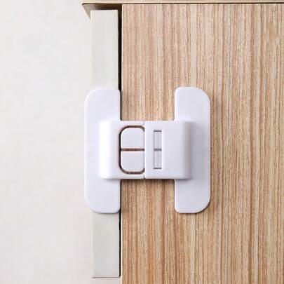 2/4/8 pièces Serrures de , serrures de protection pour la maison, adhésif puissant n'endommage pas les meubles, convient pour le réfrigérateur, les armoires, les tiroirs, serrures universelles anti-ouverture