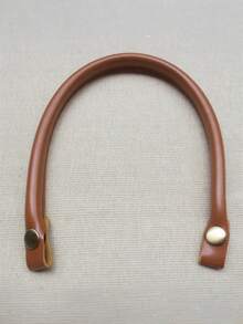 1Pc/2Pcs PU Stitching Round Handheld Strap Women's Bag Handheld Strap Bag Accessories DIY Replacement Handbag Strap Belt Bag Shoulder Bag Handle - Multicolor - View 5