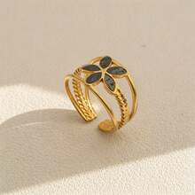 Women Single Ring - Multicolor - View 2