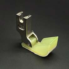 工业缝纫机棉线压脚套装，塑料平缝机棉线压脚，缝纫机配件 - 船型塑膠壓腳1個 - 查看 4