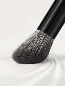 斜角轮廓化妆刷，面部鼻部轮廓眼影晕染遮瑕刷，化妆工具 - 黑色 - 查看 10