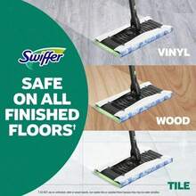 Heavy-Duty Wet Refills, Multi-Surface, Fresh Scent, 10-Count – Powerful Formula Lifts Tough Dirt And Stains –  For Use On Multiple Surfaces, With A Fresh, Long-Lasting Scent – Convenient Disposable Refills, Fits Most Sweep-Mop Tools – Ideal For Daily Deep Cleaning, Providing Efficient And Effective Floor Care - Trắng - Xem 4