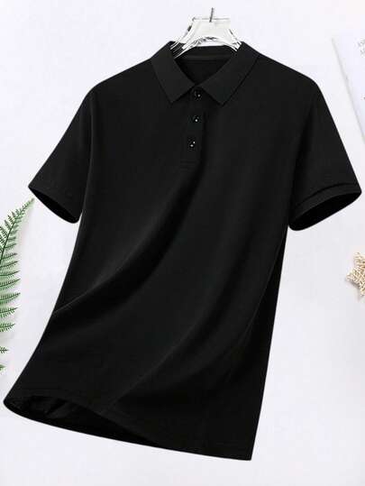 2026 Nueva camisa polo elegante para hombre, adecuada para ropa de trabajo | Estilo boyfriend