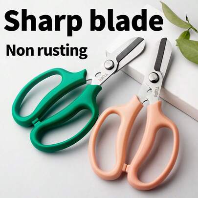 Tijeras de podar de flores de acero inoxidable, adecuadas para jardinería y recorte de plantas domésticas, corte afilado para flores