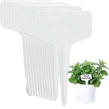 200 Nhãn Đánh Dấu Cây Trồng Ngoài Trời, Nhãn Đánh Dấu Cây Con, Nhãn Đánh Dấu Cây Bằng Nhựa, Nhãn Đánh Dấu Rau Củ Tái Sử Dụng, Dùng Cho Hoa, Rau Củ, Hạt Giống, Vườn, Vườn ươm - Một kích cỡ phù hợp cho tất cả - Xem 2