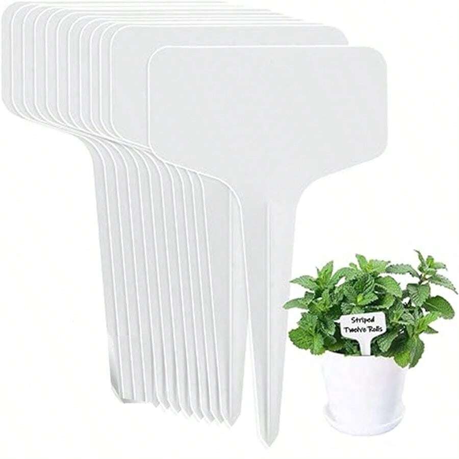 200 Nhãn Đánh Dấu Cây Trồng Ngoài Trời, Nhãn Đánh Dấu Cây Con, Nhãn Đánh Dấu Cây Bằng Nhựa, Nhãn Đánh Dấu Rau Củ Tái Sử Dụng, Dùng Cho Hoa, Rau Củ, Hạt Giống, Vườn, Vườn ươm