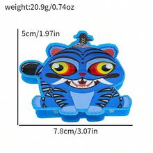 1 chiếc kẹp tóc acrylic hình hội phù thủy, thích hợp cho việc tạo kiểu tóc nữ. - Nhiều màu - Xem 15