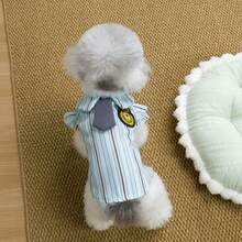 Bộ váy JK mùa xuân/hè mới của One Piece, kiểu dáng sinh viên mùa hè cho JK, phù hợp cho thú cưng tham dự tiệc và chụp ảnh, trang phục đôi cho chó nhỏ, bộ huy hiệu trường học. - Nhiều màu - Xem 7