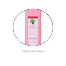 Kit de 4 Carpetas para Archivo plastificada Tamaño Carta 1pg - Rosa Pastel - Rosa pastel - Ver 5