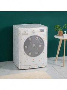 Washing Machine Dust Cover, Home Appliance Protective Cover With Zipper - View 1