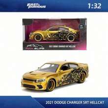 Jada Official Licensed Fast & Furious 1/32 Diecast Model Car, Openable Doors, Rubber Tires, Rotating Wheels, Adult Collectible & Gift - Multicolor - View 14