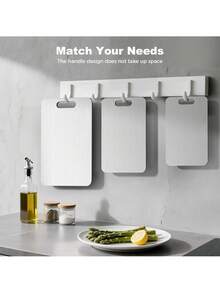 Bộ 3 thớt/1 thớt thép không gỉ, thớt hai mặt dùng để thái thịt, trái cây và rau củ, cán bột. - Bạc - Xem 6