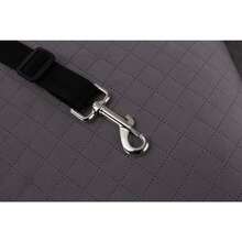 pet2go® Asiento de Coche para Perro o Mascota Paseo Auto Viaje Carro con Correa Funda removible y 100% Lavable Gris Oscuro - Gris - Ver 6