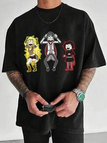 Warner Bros Men T-Shirts - Black - View 1