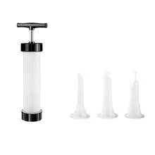 1pc Manual Home Sausage Stuffer, Thick Kitchen Tool For Home Use - Black - View 2