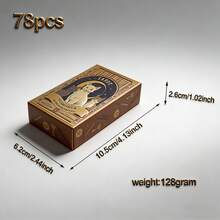 1set 78pcs Cats Rule The Earth Tarot Board Game Cards - Camel - View 3