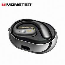 Monster AC360开放式无线蓝牙耳机，运动跑步专用，通话降噪，超长续航，防水，低延迟 - 查看 14