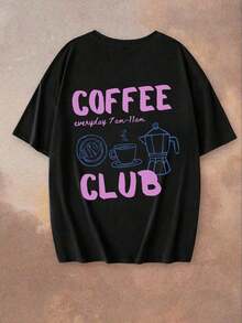 Dam-T-shirts - Svart - Visa 5