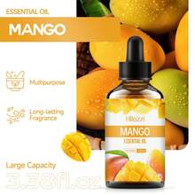 Hllozzi 100ml Fruity Essential Oil Collection – 6 Fruit Scents Including Watermelon, Sweet Orange, Honey Peach, Lemon, Raspberry And Cucumber Melon, Fragrance Oil For Diffusers, Humidifiers And Home Fragrance - Fruit - View 4