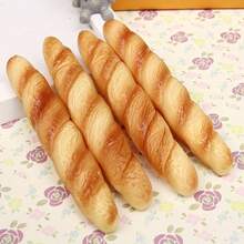 2pcs Funny Bread Shaped Pens, Plastic Material, Cartoon Design, Perfect For Parties - Sets - View 2