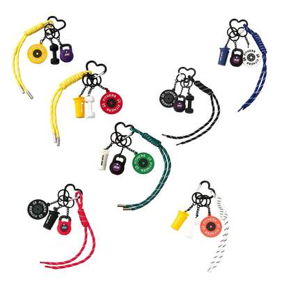 1pc Fitness Keychain For Gym Lovers Premium Gift Sports Enthusiasts Accessories For Workout Bags Water Bottles Love-Shaped Buckle