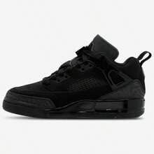 Nike Jordan Spizike Low Black Pink Gaze Performance Basketball Shoes Kids' IQ9379-630 | Low-Top Versatility, Everyday Wearable - 黑色 - 查看 1