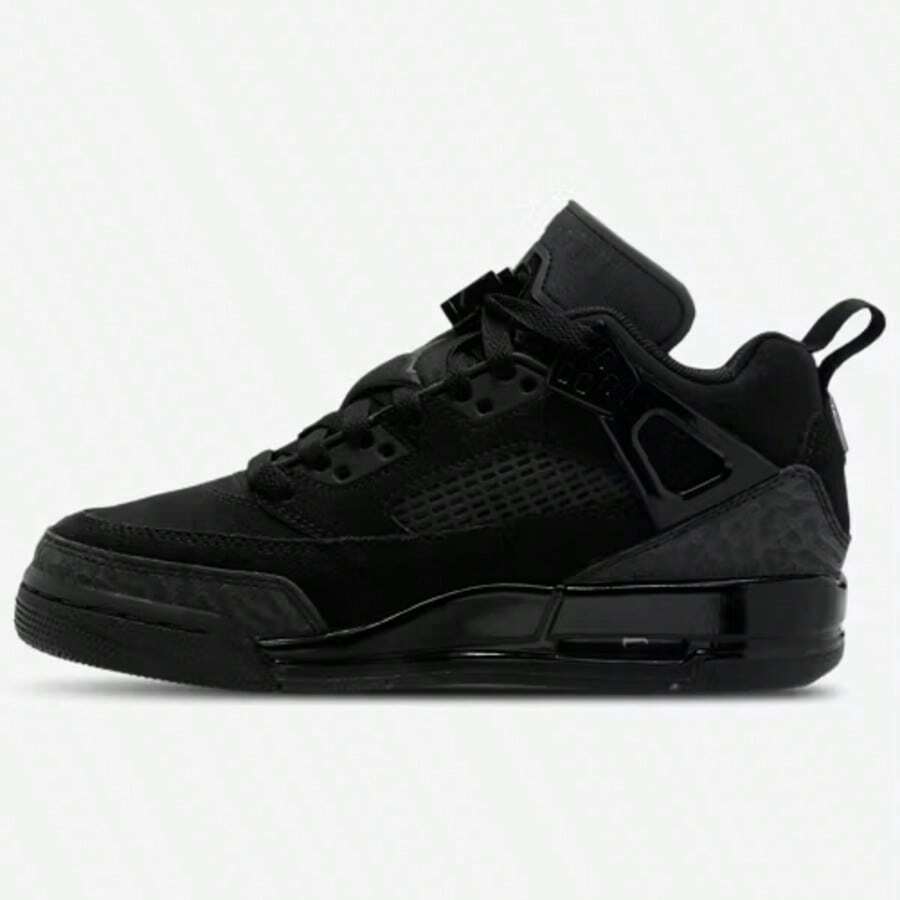 Nike Jordan Spizike Low Black Pink Gaze Performance Basketball Shoes Kids' IQ9379-630 | Low-Top Versatility, Everyday Wearable - 黑色 - 查看 1