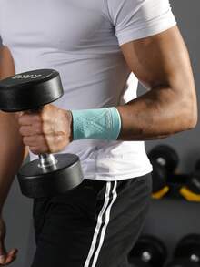 VBOSI 1pc Soft Elastic Wrist Brace - Non-Slip & Lightweight, Suitable For Tennis, Yoga And Typing, Unisex - View 4