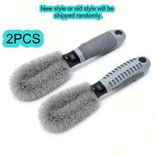 1pc/2pcs Household Cleaning Tool, Kitchen Pot Scrub Brush, Also Suitable For Automotive Tire Cleaning - A - View 10