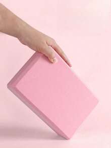 2块柔软防滑泡沫瑜伽砖，腿部拉伸，软硬适中，磨砂防滑，适合普拉提和瑜伽。 - 彩色 - 查看 1