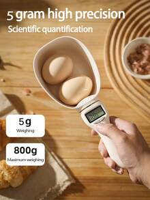 1 Pc Electronic Measuring Spoon,Gram Spoon Scale,Kitchen Electronic Spoon Scale,Flour Spoon,Food Quantitative Spoon,Coffee Scale,Milk Scale,Coffee Bean Weighing,Essential Helper For Baking And Making Cakes,Can Weigh Solid,Liquid And Powder,Enlarged Version High-Precision Handled Kitchen Scale - Electronic scale spoons - View 6